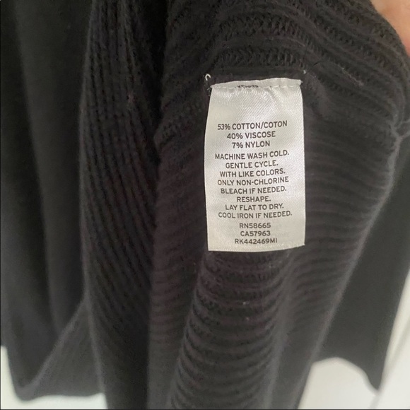 ABound Turtle Rib Knit Slit Sweater Dress - Picture 6 of 7